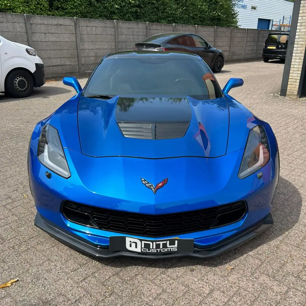 Auto ramen blinderen van Corvette in A stijl