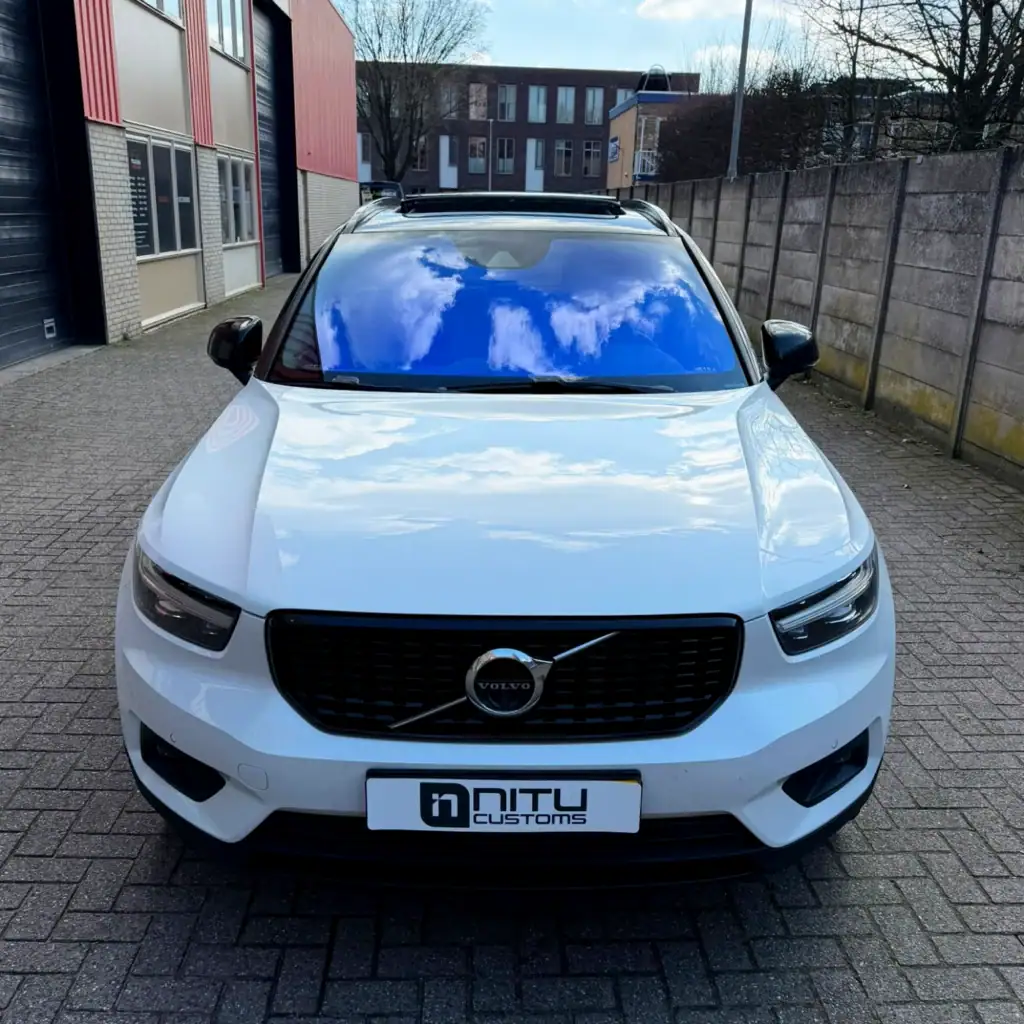 Auto ramen blinderen van Volvo