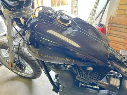 wrappen motor harley davidson voor 1