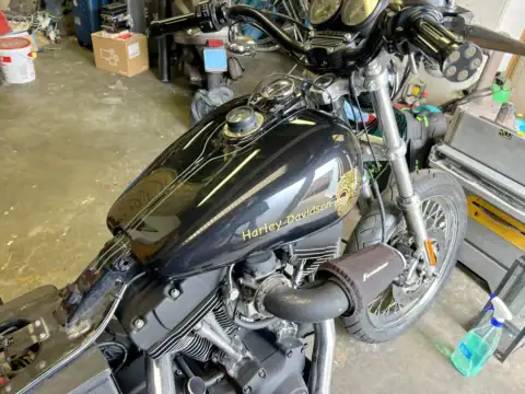 wrappen motor harley davidson voor 2